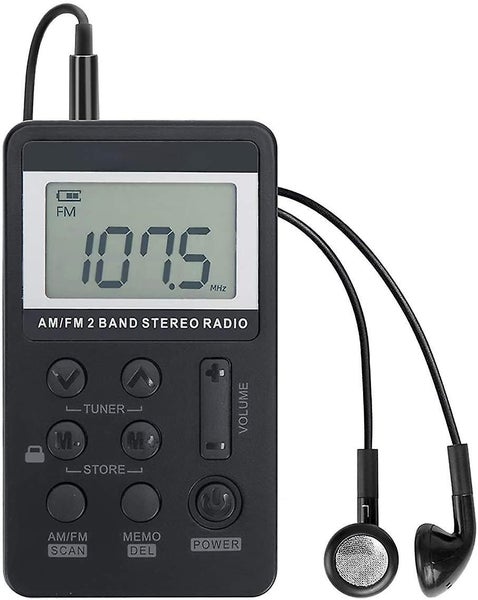 Personal Am/fm Pocket Radio Portable Vr-robot, Mini Digital Radio Carousel 1