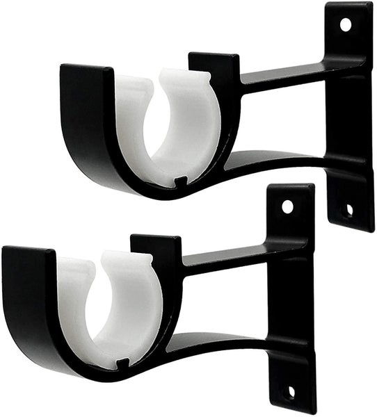 Curtain Rod Bracket, Small Curtain Rod Brackets Holder For Curtain Rods Heavy Du Carousel 1
