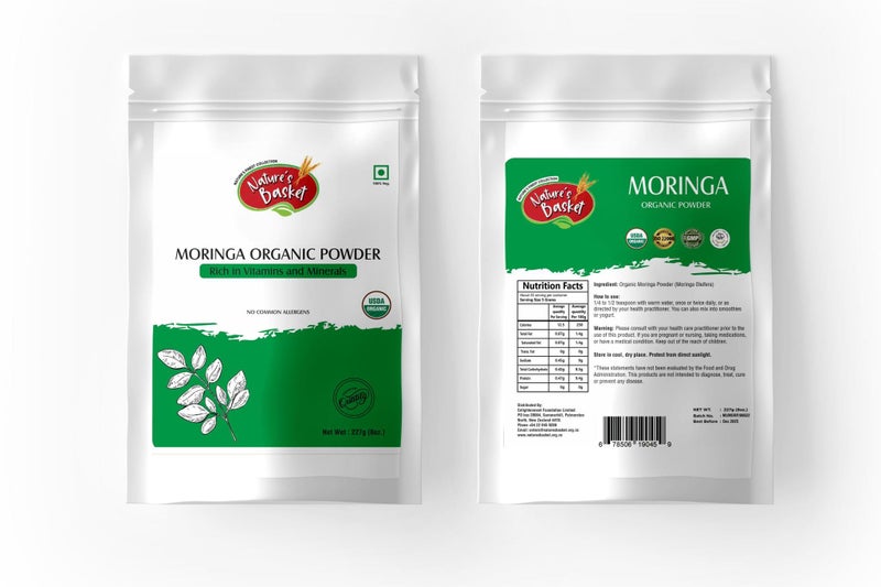Organic Moringa Powder 227g Carousel 1
