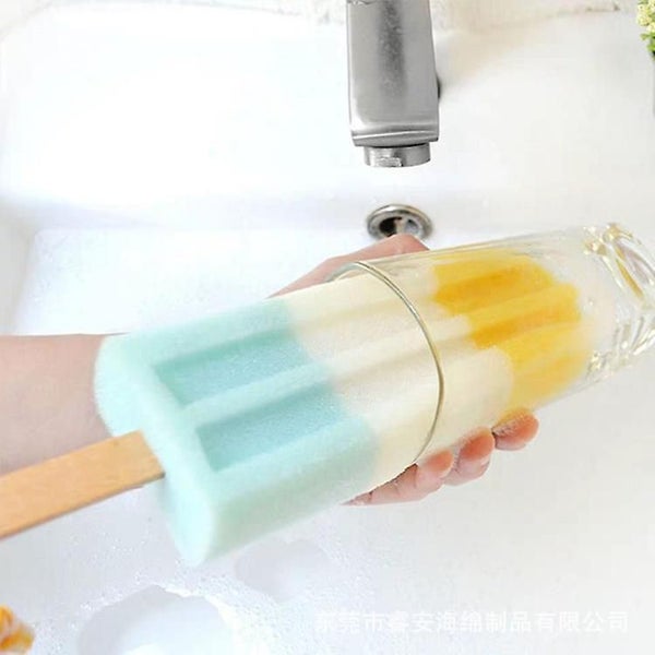 Sponge Washing Cup Brush -bottle Cleaning Brush Flexional Water Bottle Cleaner Carousel 2