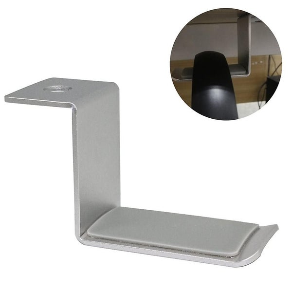 Headphone Headset Holder Hook Mount, Lifestyle Under Desk Space Saving Headphone Carousel 1