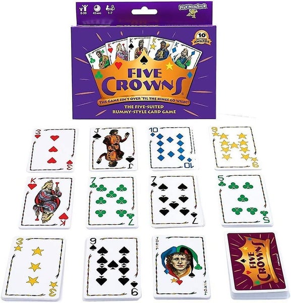 Five Crowns Card Game Family Card Game - Fun Games For Family Game Night With P Carousel 2