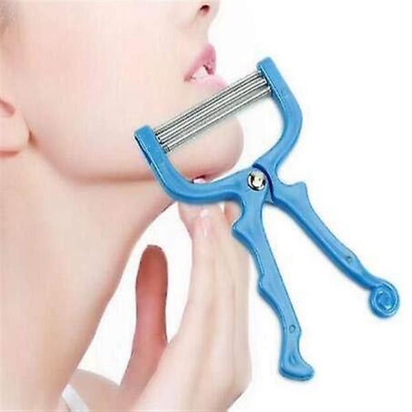 2pcs Facial Hair Removal Tools Facial Beauty 3 Layer Spring Thread Depilator Dep Carousel 2