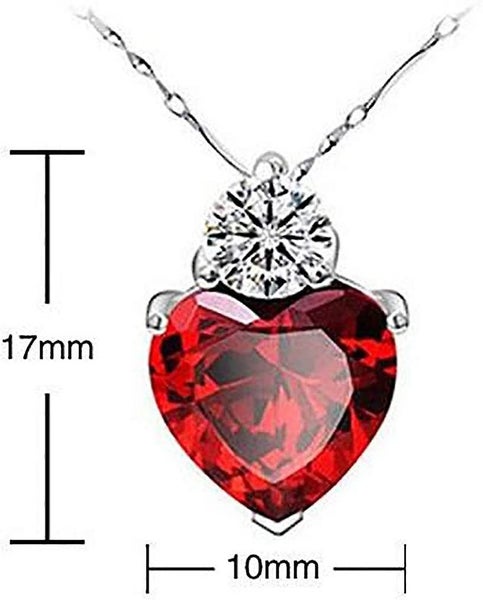 925 Sterling Silver Queen Of Hearts Costume Necklace Carousel 2