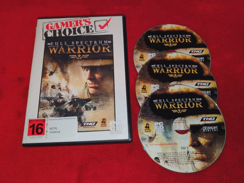 Full Spectrum Warrior - 8.8/10! PC Game Carousel 1