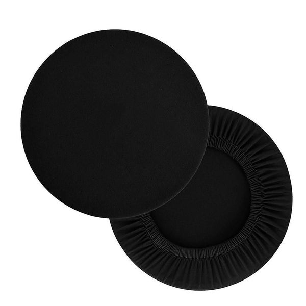 2 Pcs Fabric Office Meeting Furniture Supplies Stool Cover Round Bar Stool Cover Carousel 1