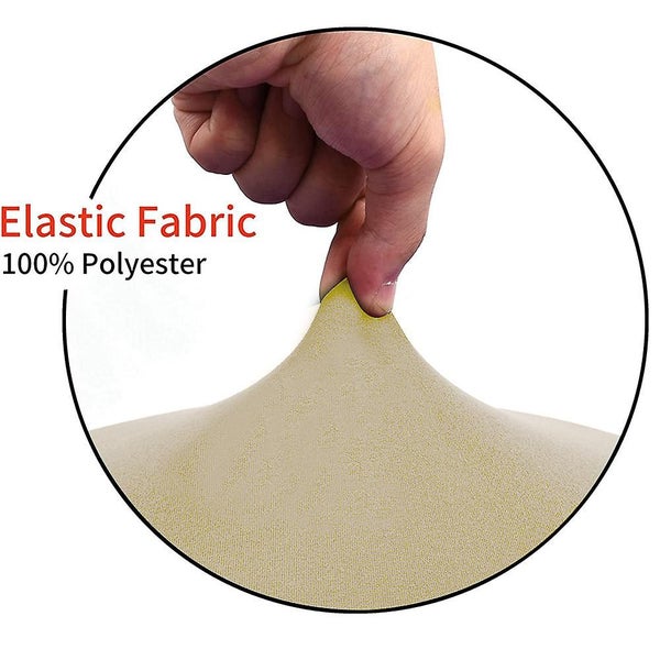 2 Pcs Fabric Office Meeting Furniture Supplies Stool Cover Round Bar Stool Cover Carousel 5