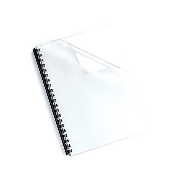 Fellowes Binding Covers A4 200mic Clear Pack 100 Carousel 1