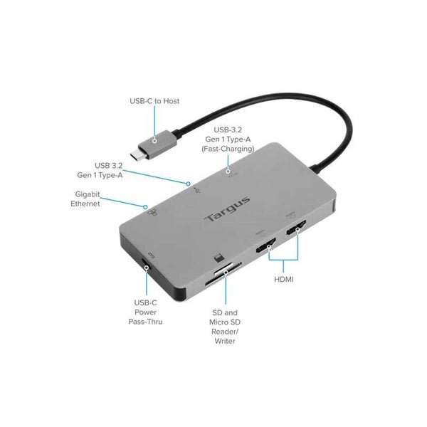 Targus USB-C Dual HDMI 4K Docking Station Carousel 2