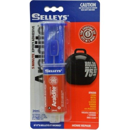 Araldite 5-Minute 24ml Selleys Carousel 1