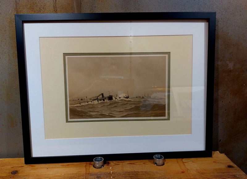 USS Keokuk Print - Fred S Cozzens Carousel 1