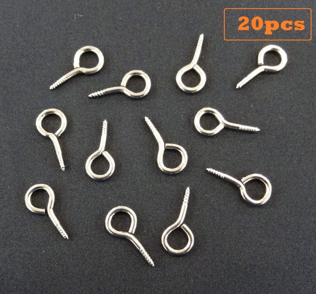 20 Pack Steel Curtain Wire Hooks Carousel 1
