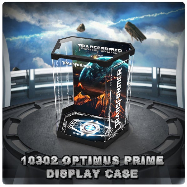 Lego 10302 Optimus Prime Display Case Carousel 2