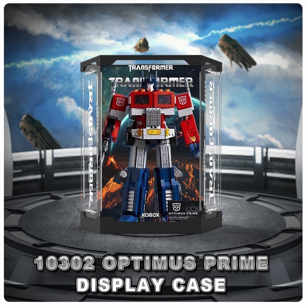 Lego 10302 Optimus Prime Display Case Carousel 5