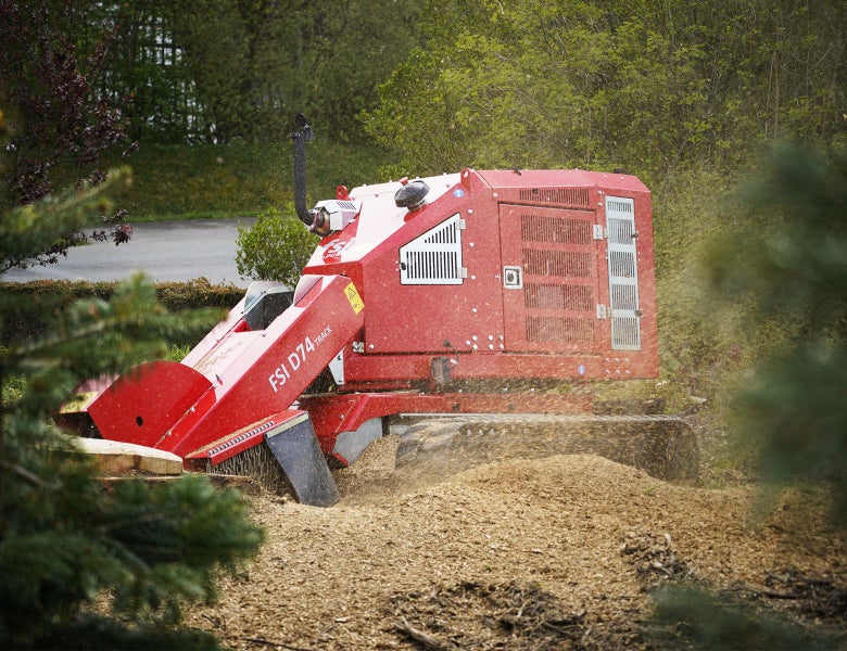 FSI D74 Stump Grinder Carousel 1