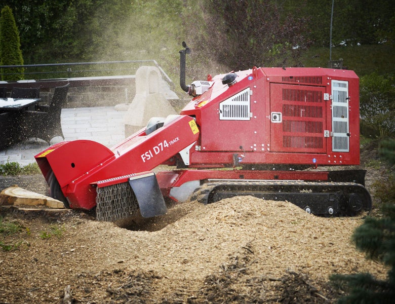 FSI D74 Stump Grinder Carousel 7