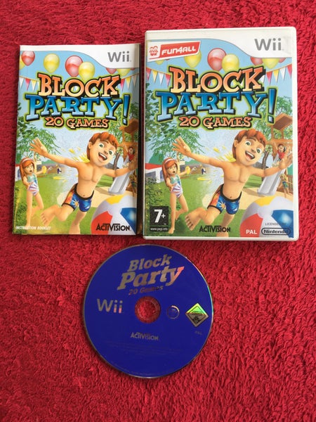 Block Party: 20 Games - Wii Game Carousel 1