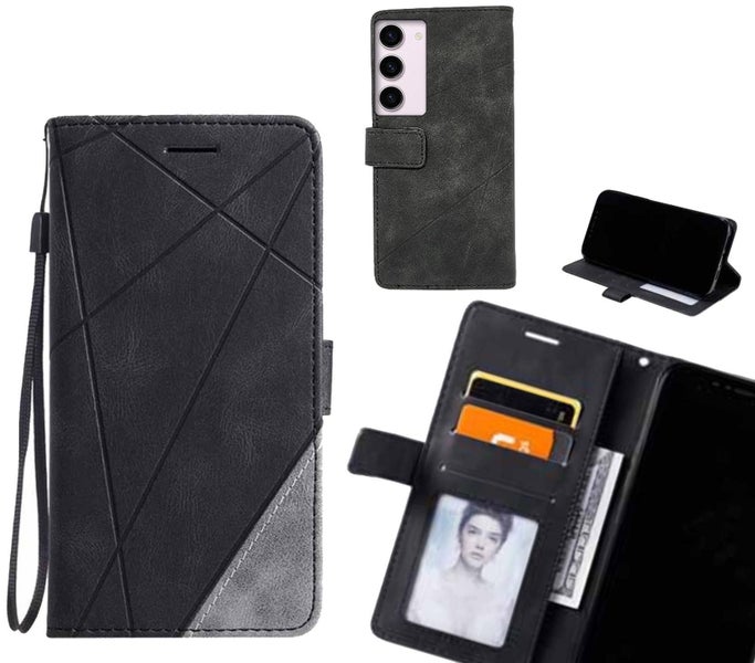 Samsung Galaxy S23 Case Wallet Premium Denim Leather Cover Carousel 1