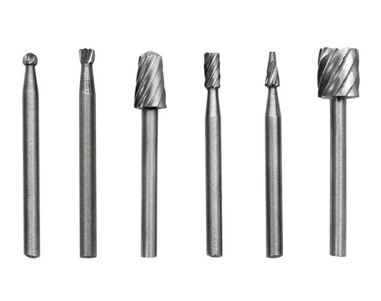 45Pcs Dremel Rotary Tools Diamond Burr Bit Carousel 5