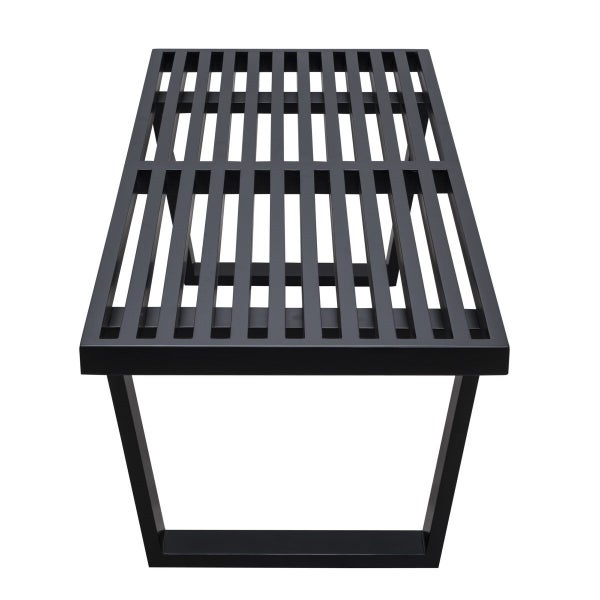 NELSON PLATFORM BENCH (152cm) - BLACK Carousel 2