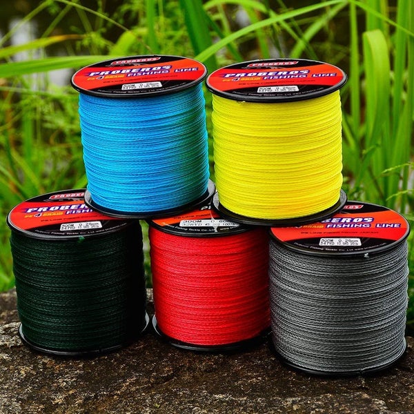 500 M Braided Fishing Line 4 Strands Stronger Multifilament PE Wire0.5mm/80LB Carousel 1
