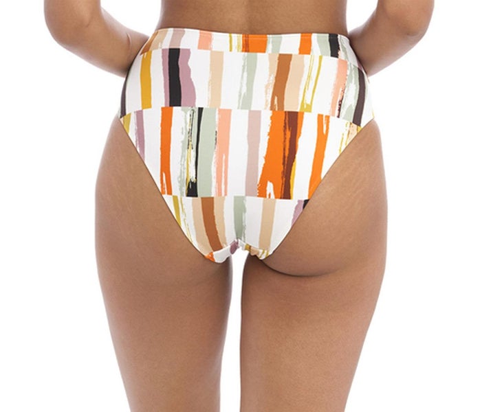 Freya Shell Island AS202278 High Waist High Leg Bikini Brief Multi CS Carousel 3
