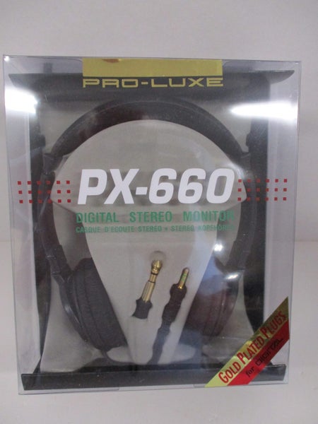 Pro-Luxe PX-660 Headphones with soft cushion ear rings Carousel 1