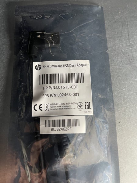 HP 4.5 mm and USB-C Dock Adapter G2 6LX61AA Carousel 1