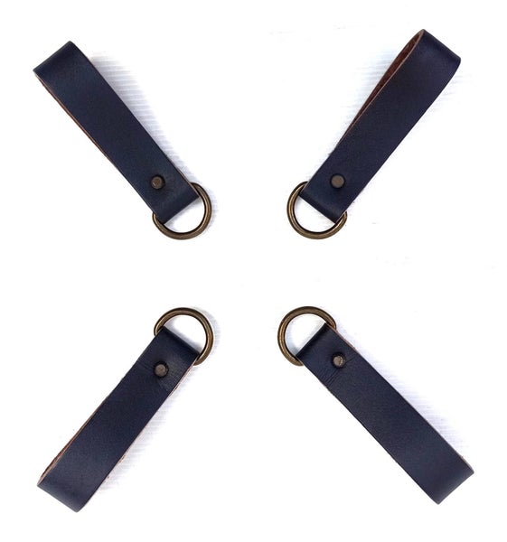 Heavy Duty Work Belt Leather Tool Belt Fits 32 to 46Inc. Waist with 4 Pcs loops. Carousel 10
