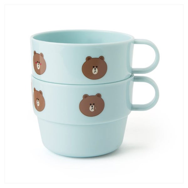 Line Friends Picnic Cup Set (2PCS) Carousel 1