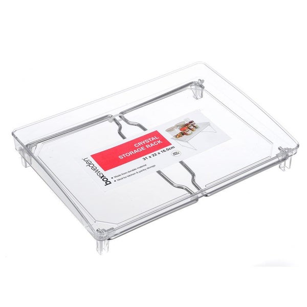 Boxsweden Crystal Clear Storage Rack Carousel 2