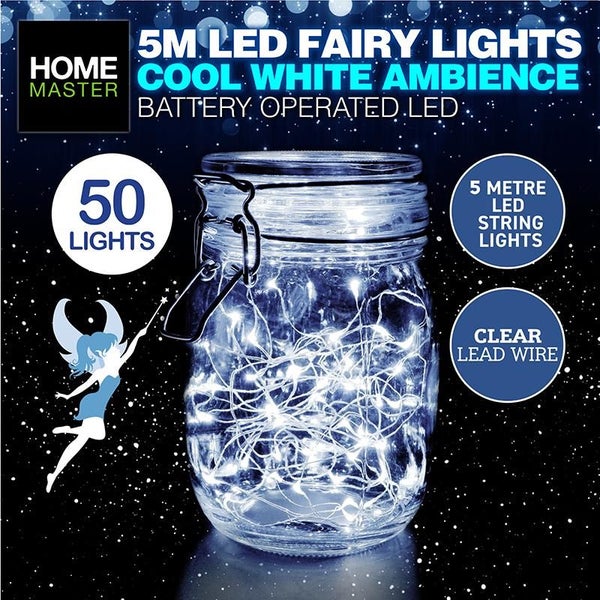5 Metre LED Fairy String Lights - 2 Pack Carousel 2