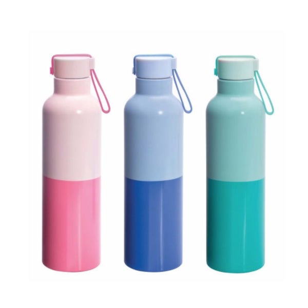 Duotone Stainless Steel Water Bottle 550ml Carousel 2