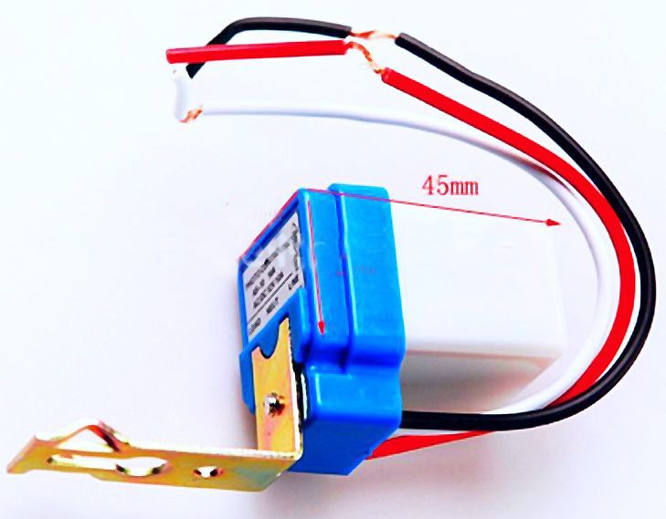 Light Sensor Outdoors 12V, 24V, or 230V 10A Relay. Carousel 1