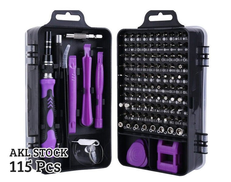 Screwdriver Kit 115pcs - Brand New Carousel 1