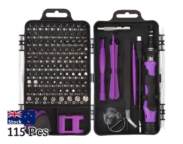 Screwdriver Kit 115pcs - Brand New Carousel 1