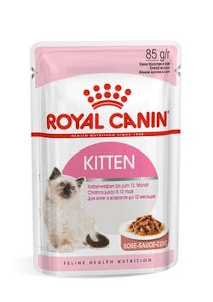 Royal Canin Kitten Instinctive in Gravy Wet Food Pouch 85g*12 Carousel 1