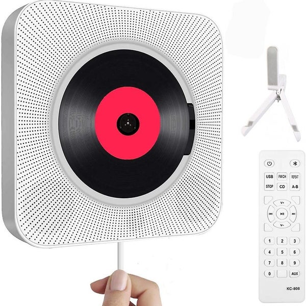 Portable Cd Player With Bluetooth, Wall Mountable Cd Music Player Carousel 1