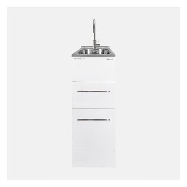 Robinhood Slim Sized Tub - Satin White (ST7003SLIM) Carousel 1