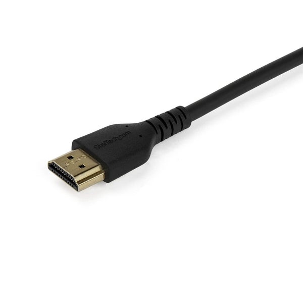 Star Tech 1M 4K HDR Male Male TPE HDMI 2.0 Cable w Ethernet f TV Monitors Black Carousel 2