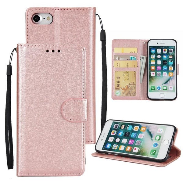 1x Wallet phone Cover for iPhone 8 Carousel 1