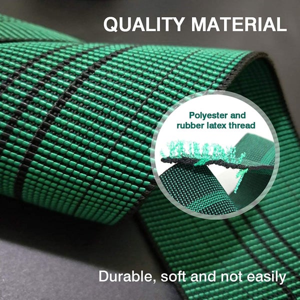 WEBBING FOR UPHOLSTERY 70 mm wide 4 lines heavy low stretch Carousel 1