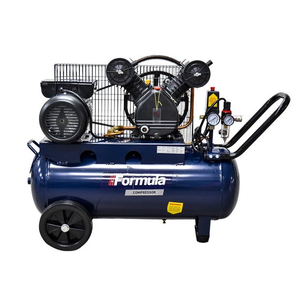 FORMULA COMPRESSOR 3HP BELT DRIVE 10.8CFM / 305LPM DISP 50L - FM3000-50L Carousel 1