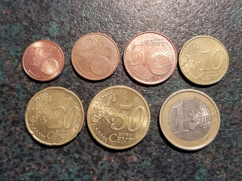 EURO - Set of 7 Coins Carousel 1