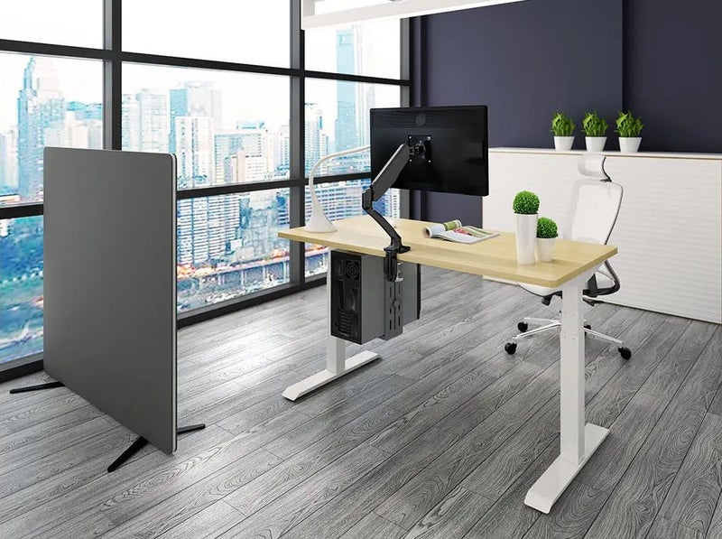 Kogan Full Motion Gas Spring Single Monitor Mount (Anzio Series - Black) Carousel 3