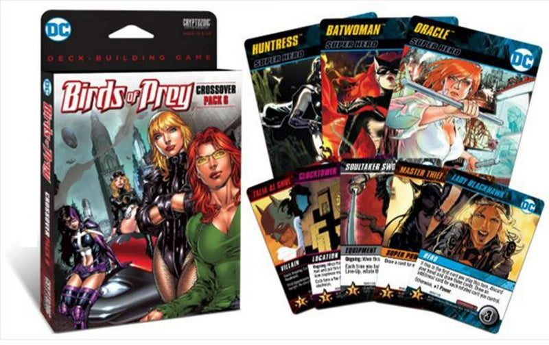Cryptozoic Entertainment DC Comics - Crossover Pack - Birds Of Prey Deck Buildin Carousel 1