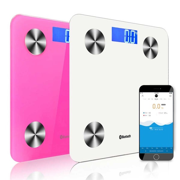 SOGA 2X Wireless Bluetooth Digital Body Fat Scale Bathroom Health Analyser We... Carousel 1