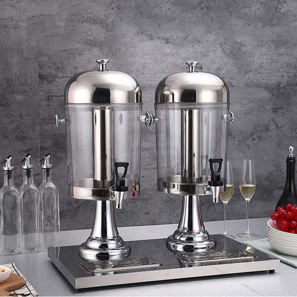 SOGA Dual 8L Juicer Water Milk Coffee Pump Beverage Drinking Utensils Carousel 11