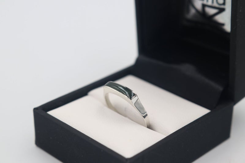 Stg Silver Greenstone set Ring R66 Carousel 2