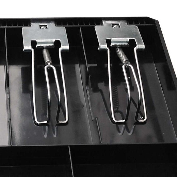 SOGA 4 Bills 8 Coins Cash Tray With Lockable Lid Heavy Duty Spare Cash Tray B... Carousel 6